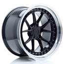 FELGI JAPAN RACING JR39 19x11 ET0-25 5H BLANK Glossy Black w/Machined Lip
