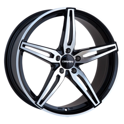 FELGI CARMANI 15 OSKAR 5x114.3 6.5x16 ET45 Black Polish
