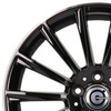 FELGI CARBONADO PERFORMANCE 5x112 8.5x19 ET35 Black Glossy Lip Polished