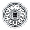 FELGI RONAL LS 4x100 7.5x15 ET25 Silver Front Diamond Cut