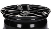 FELGI CARBONADO RENNES 5x108 7.5x17 ET45 Black Front Polished