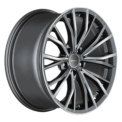 Felgi MAK MARK-D 5x112 9.5x19 ET39 Gun Met-Mirror Face