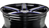 FELGI SEVENTY9 SV-N 5x120 8x18 ET30 Black Glossy Milled Blue