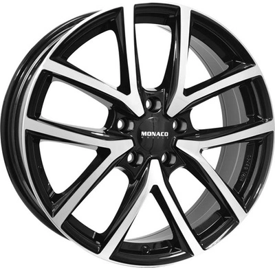 FELGI MONACO WHEELS CL2 5x108 6.5x16 ET45 Gloss Black Polished