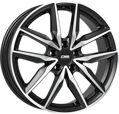 FELGI CMS C28 5x114.3 7.5x19 ET40 Diamond Black Gloss