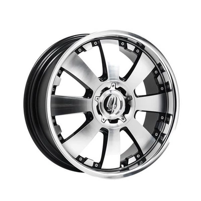 FELGI LENSO CONCERTO 6x114.3 8.5x20 ET35 Black Polished Mirror Lip