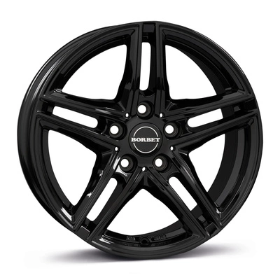 Felgi Borbet XR 5x112 7.5x17 ET45 Black Glossy