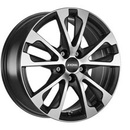 FELGI RONAL R61 5x112 7.5x17 ET29 Jetblack Matt Front Diamond Cut