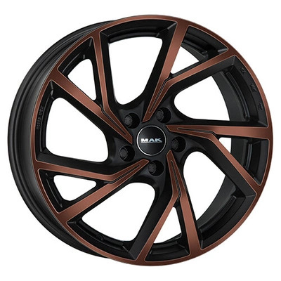Felgi MAK KASSEL 5x114.3 7x17 ET45 Black & Bronze