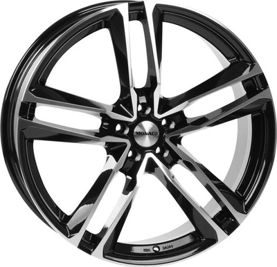 FELGI MONACO MC7 5x130 10x22 ET48 Gloss Black Polished