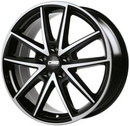 FELGI CMS C30 5x100 6.5x16 ET47 Diamond Black Gloss