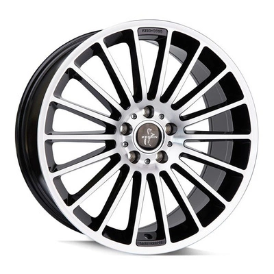 FELGI KESKIN KT15 5x112 7x17 ET48 Black Front Polish