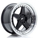Felgi Japan Racing JR6 18x9.5 ET22 5x114.3/120 Gloss Black w/Machined Lip