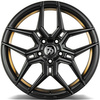FELGI SEVENTY9 SV-B 5x112 8x18 ET35 Black Matt Gold Inner Lip