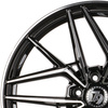 Felgi SEVENTY9 SCF-I 5x112 8x18 ET45 Black Front Polished