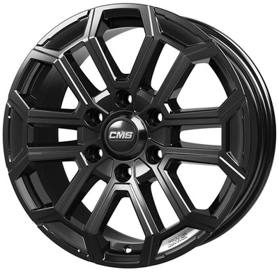 Felgi CMS C35 6x139.7 7.5x17 ET38 Black Gloss