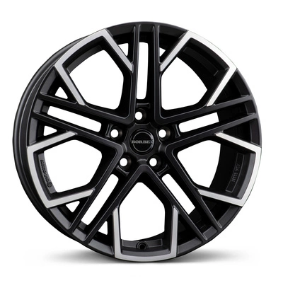 Felgi Borbet XV 5x112 8.5x19 ET45 Black Polished Matt
