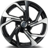 FELGI CARBONADO SWIFT 4x100 6.5x15 ET35 Black Front Polished