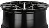 Felgi Carbonado FANCY 5x112 9.5x22 ET25 Black Front Polished