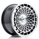 Felgi Japan Racing JR14 15x8 ET15-25 BLANK Gloss Black Machined Face