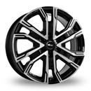 Felgi Brock MMDA08 6x139 8.5x20 ET40 Glossy Black Polished