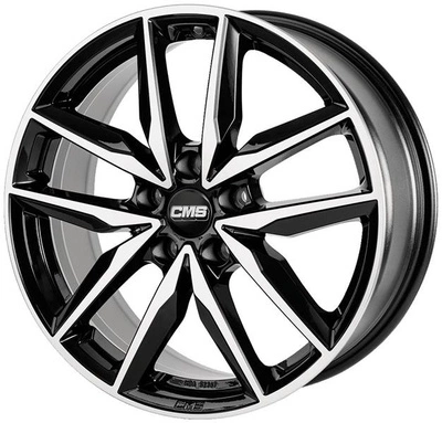 FELGI CMS C28 5x112 7x17 ET40 Diamond Black Gloss