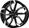 Felgi RC-Design RC34 5x112 7x17 ET44 Glossy Black Polished