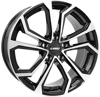Felgi IT WHEELS ELLA 5x114.3 8x19 ET40 Gloss Black Polished