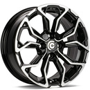 Felgi Carbonado EXPLODE 4x100 6.5x15 ET35 Black Front Polished