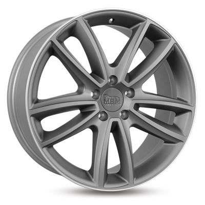 FELGI MAM A7 5x112 7.5x17 ET45 TITAN GREY LIP POLISH