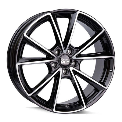 FELGI MAM A5 5x112 8x19 ET45 Black Front Polish