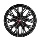 Felgi KESKIN KT25 5x108 8.5x20 ET40 Black Secret Diamond
