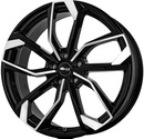 Felgi RC-Design RC34 4x98 6.5x17 ET41 Glossy Black Polished