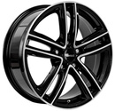 Felgi RC-Design RC27 5x110 7x18 ET40 Glossy Black Polished