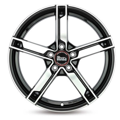 FELGI MAM W4 7.5x18 5x112 ET33 Black Front Polish