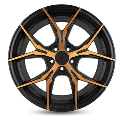 FELGI KESKIN KT19N 5x108 8.5x19 ET45 MATT BLACK FRONT COPPER