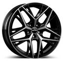 FELGI GMP ITALIA LUNICA 5x112 9.5x20 ET40 Black Diamond