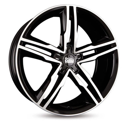 FELGI MAM A1 5x112 8x19 ET42 Black Front Polish