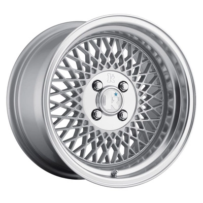 Felgi Klutch SL1 16x8 ET15 BLANK Silver w/ Machined Lip