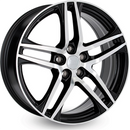 FELGI MAM RS2 5x114.3 7.5x17 ET45 BLACK FRONT POLISH