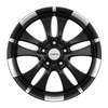 FELGI RONAL R59 5x100 7.5x18 ET45 Jetblack Matt Lip Diamond Cut