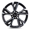 Felgi MAM RS6 5x112 7.5x17 ET45 Black Front Polish