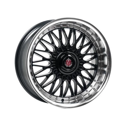 FELGI AXE EX10 5x108 8x18 ET40 Black Polished Lip