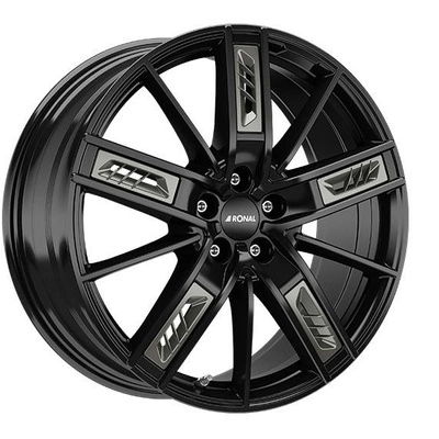FELGI RONAL R67 GREY 5x108 8x19 ET55 Jetblack