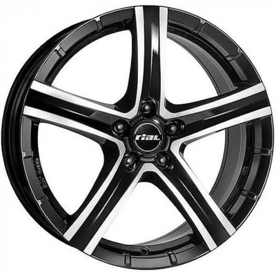 FELGI RIAL QUINTO 5x150 9x19 ET50 Diamond Black Front Polished