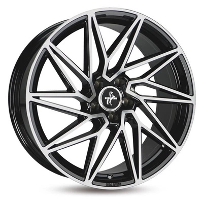 FELGI KESKIN KT20 5x114.3 8.5x19 ET40 Black Front Polish