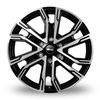 Felgi Brock MMDA08 6x139 8.5x20 ET40 Glossy Black Polished
