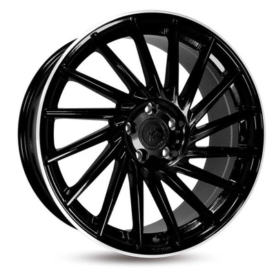 FELGI KESKIN KT17 5x112 8.5x19 ET30 Black Lip Polish