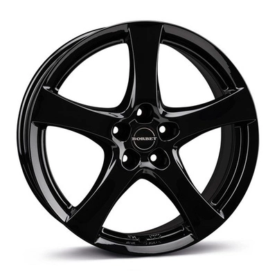 FELGI BORBET F 4x108 6.5x16 ET37.5 Black Glossy