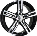 FELGI INTER ACTION KARGIN 5x114.3 6.5x16 ET45 Gloss Black Polished